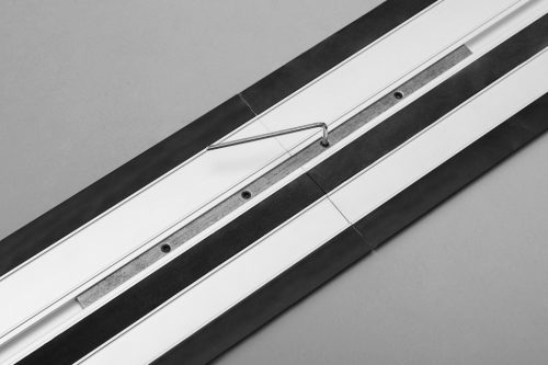 Graphite Vezetősín körfűrészhez ENERGY+ 2x700mm, csatlakozó, 2 bilincs