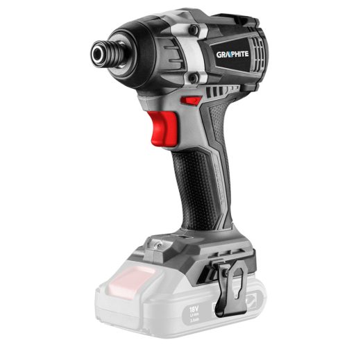 Graphite Akkus szénkefementes ütvecsavarozó alapgép 1/4"(hatszög) 200Nm Energy+ (18V) (akku és töltő nélkül)