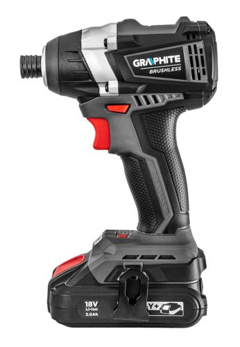 Graphite Akkus szénkefementes ütvecsavarozó alapgép 1/4"(hatszög) 200Nm Energy+ (18V) (akku és töltő nélkül)