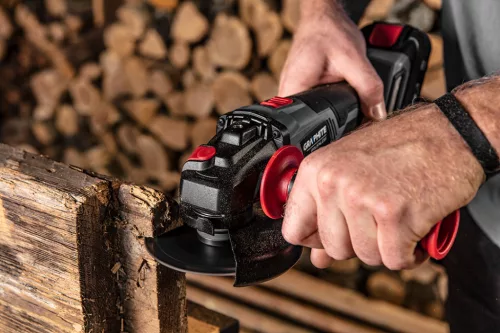 Graphite Akkus szénkefementes sarokcsiszoló alapgép, 125mm Energy+ (18V) (akku és töltő nélkül)