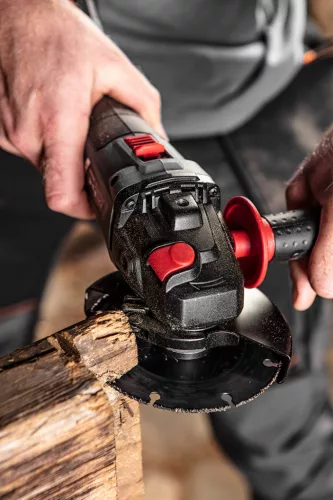 Graphite Akkus szénkefementes sarokcsiszoló alapgép, 125mm Energy+ (18V) (akku és töltő nélkül)