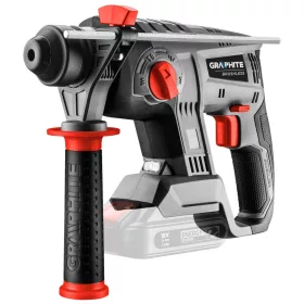   Graphite Akkus szénkefementes fúró-, vésőkalapács alapgép, SDS-Plus Energy+ (18V) (akku és töltő nélkül)
