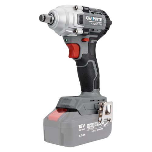 Graphite Akkus szénkefementes ütvecsavarozó alapgép 1/2"(négyszög) 330Nm Energy+ (18V) (akku és töltő nélkül)