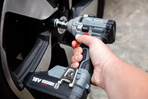 Graphite Akkus szénkefementes ütvecsavarozó alapgép 1/2"(négyszög) 330Nm Energy+ (18V) (akku és töltő nélkül)
