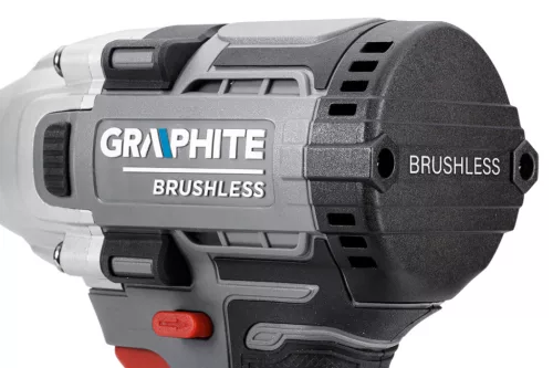 Graphite Akkus szénkefementes ütvecsavarozó alapgép 1/2"(négyszög) 330Nm Energy+ (18V) (akku és töltő nélkül)