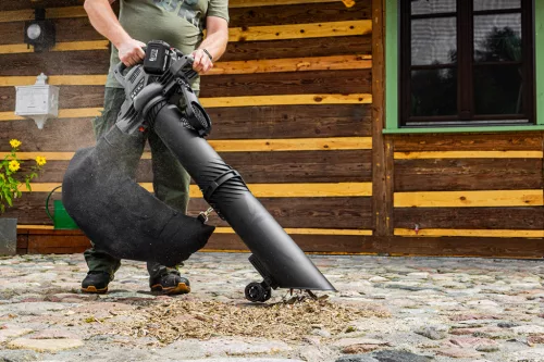 Graphite Akkus lombszívó és fúvó alapgép, 35 literes zsákkal 36V(2x18V), Energy+ (18V) (akku és töltő nélkül)