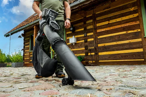 Graphite Akkus lombszívó és fúvó alapgép, 35 literes zsákkal 36V(2x18V), Energy+ (18V) (akku és töltő nélkül)