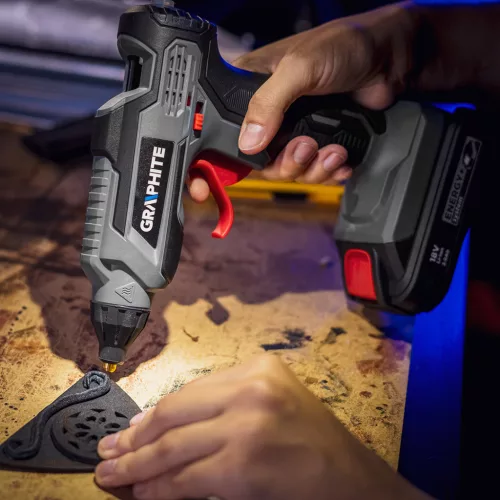 Graphite Akkus ragasztópisztoly alapgép, Energy+ (18V) (akku és töltő nélkül)