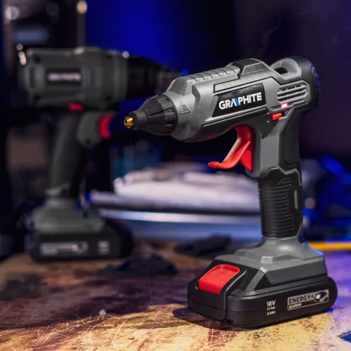 Graphite Akkus ragasztópisztoly alapgép, Energy+ (18V) (akku és töltő nélkül)