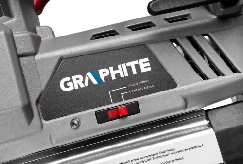 Graphite Akkus tűző- és szögbelövő alapgép,  GA18 Energy+ (18V) (akku és töltő nélkül)