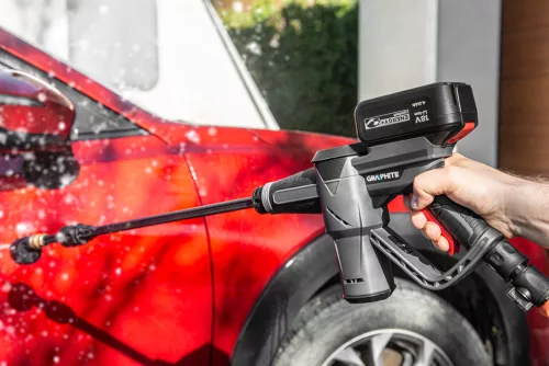 Graphite Akkus magasnyomású mosó alapgép, 2,4bar Energy+ (18V) (akku és töltő nélkül)
