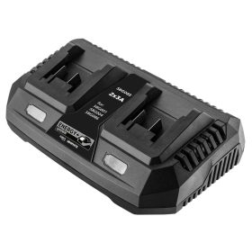 Graphite Dupla akkumulátortöltő, Energy+ (18V)