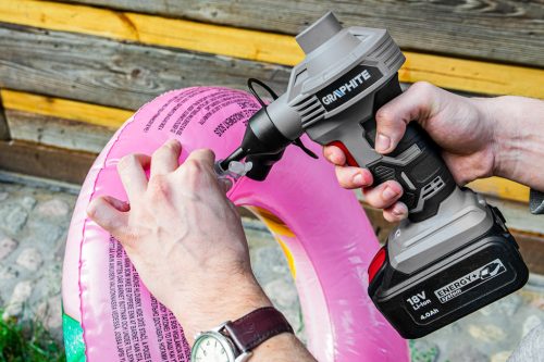 Graphite Akkus pumpa, fúvó-szívó alapgép, Energy+ (18V) (akku és töltő nélkül)
