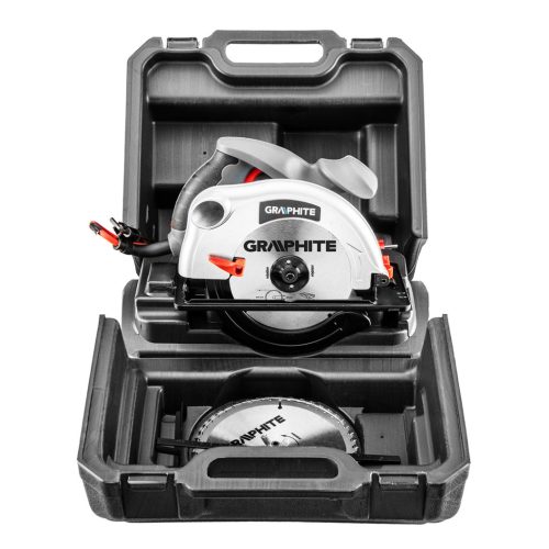 Graphite Körfűrész kofferben 185mm 1200 W