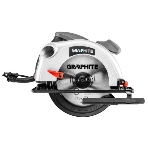 Graphite Körfűrész kofferben 185mm 1200 W