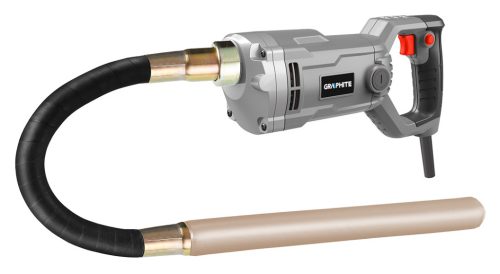 Graphite Betonvibrátor, 1100W, 4400/perc, 3m-es kábellel