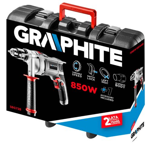 Graphite Ütvefúró 850W