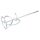 Graphite Keverőszár Graphite 58G784-97 610x160mm, M14