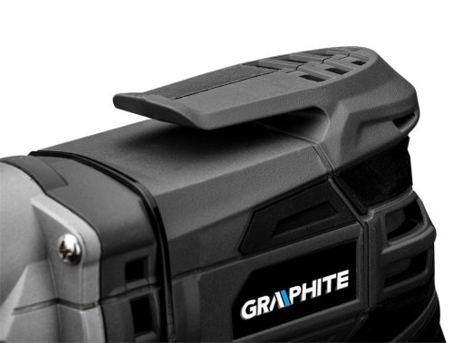Graphite Csavarozógép, gipszkartonhoz/építőlemezekhez, kuplungos 230V/520W, 0-4200 fordulat/perc, hordtáska