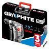 Graphite Fúró-, vésőkalapács tartozékokkal kofferben SDS-Plus 4,5J 1500W