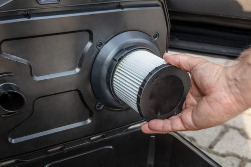 Graphite Akkus száraz/nedves porszívó alapgép, 10l Energy+ (18V) (akku és töltő nélkül)