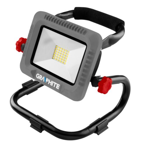 Graphite Akkus reflektor, talpas, 2000 lumen LED, Energy+ (18V) (akku és töltő nélkül)
