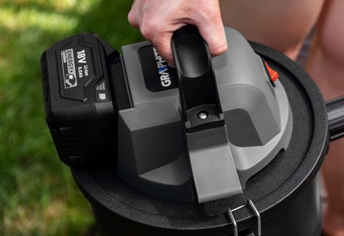 Graphite Akkus hamuszívó alapgép, 15l Energy+ (18V) (akku és töltő nélkül)