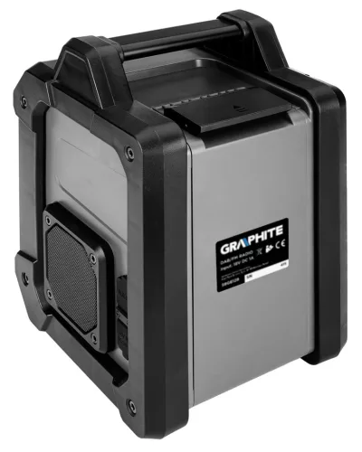 Graphite Akkus rádió, alapgép, Energy+ (18V) (akku és töltő nélkül)