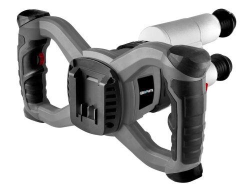 Graphite Akkus szénkefementes keverőgép, alapgép, kétszáras, Energy+ (18V) (akku és töltő nélkül)