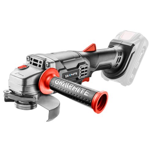 Graphite Akkus sarokcsiszoló alapgép, 125mm Energy+ (18V) (akku és töltő nélkül)