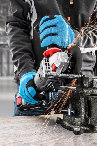 Graphite Akkus sarokcsiszoló alapgép, 125mm Energy+ (18V) (akku és töltő nélkül)