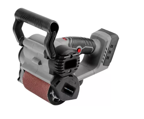 Graphite Akkus szénkefementes hengeres síkcsiszológép alapgép, Energy+ (18V) (akku és töltő nélkül)