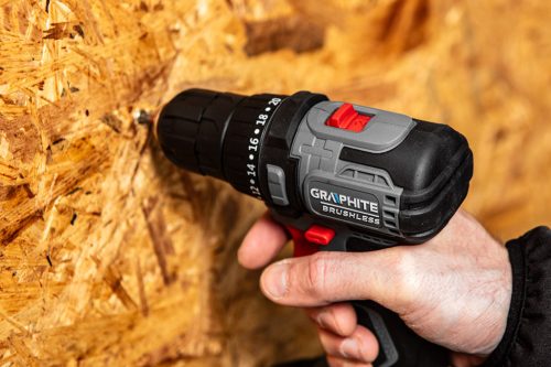 Graphite Akkus szénkefementes fúró-, csavarozó alapgép, 55Nm Energy+ (18V) (akku és töltő nélkül)