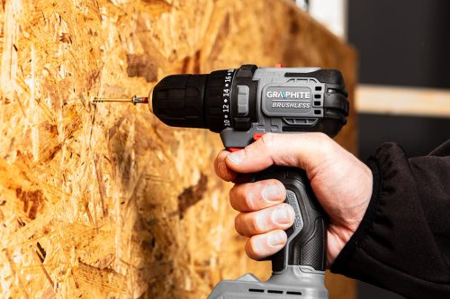 Graphite Akkus szénkefementes fúró-, csavarozó alapgép, 55Nm Energy+ (18V) (akku és töltő nélkül)