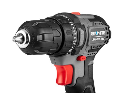 Graphite Akkus szénkefementes fúró-, csavarozó alapgép, 55Nm Energy+ (18V) (akku és töltő nélkül)