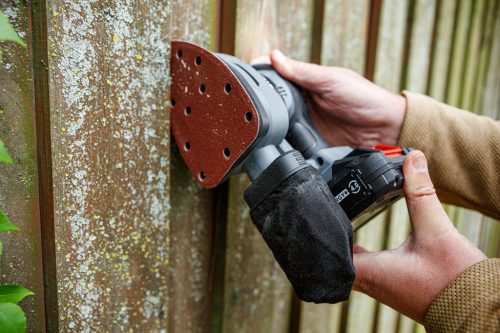 Graphite Akkus szénkefementes deltacsiszoló alapgép, Energy+ (18V) (akku és töltő nélkül)