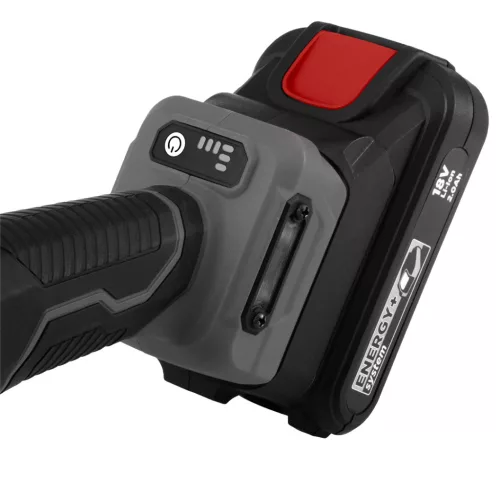 Graphite Akkus szénkefementes sarokcsiszoló alapgép, 125mm Energy+ (18V) (akku és töltő nélkül)