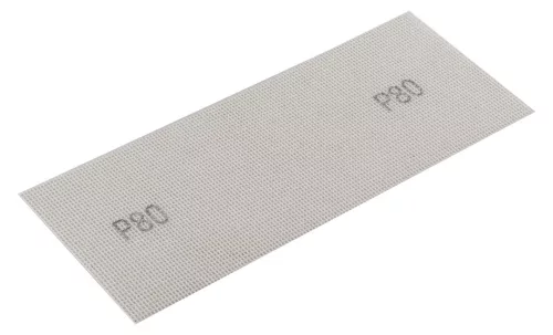 Graphite Csiszolóháló fehér 115x280mm, fa, fém, műanyag, űveg, gipszkarton csiszoláshoz, P80