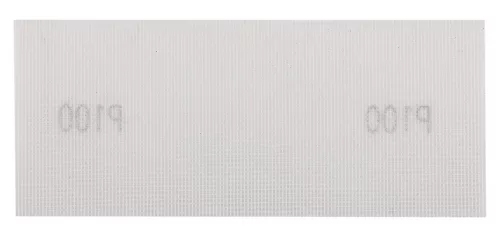 Graphite Csiszolóháló fehér 115x280mm, fa, fém, műanyag, űveg, gipszkarton csiszoláshoz, P100