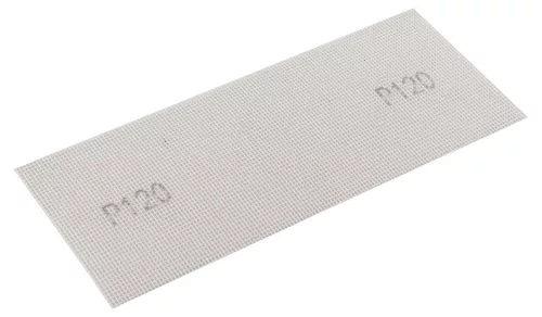 Graphite Csiszolóháló fehér 115x280mm, fa, fém, műanyag, űveg, gipszkarton csiszoláshoz, P120