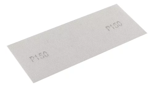 Graphite Csiszolóháló fehér 115x280mm, fa, fém, műanyag, űveg, gipszkarton csiszoláshoz, P150