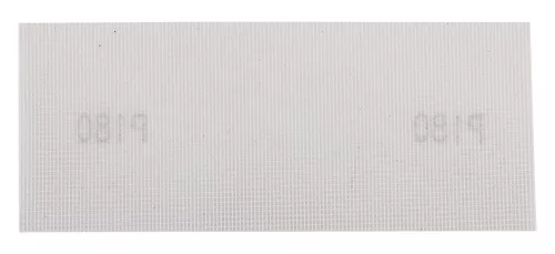 Graphite Csiszolóháló fehér 115x280mm, fa, fém, műanyag, űveg, gipszkarton csiszoláshoz, P180