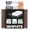 Graphite Csiszolószivacs 70x25x100mm, P60