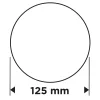 Graphite Csiszolókorong tépőzáras 125mm, P24, 5db