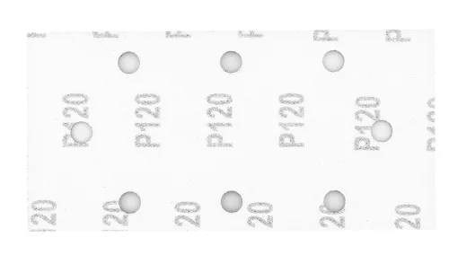 Graphite Csiszolópapír tépőzáras 93x185mm, P120, 8 lyukas, 5db