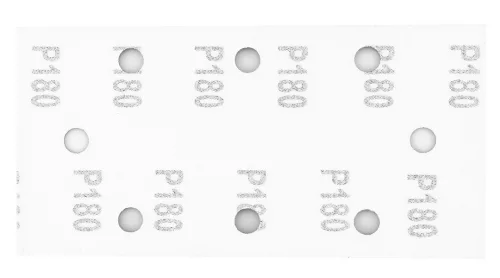 Graphite Csiszolópapír tépőzáras 93x185mm, P180, 8 lyukas, 5db