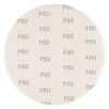 Graphite Csiszolókorong perforált, tépőzáras 225mm, P80, 5db