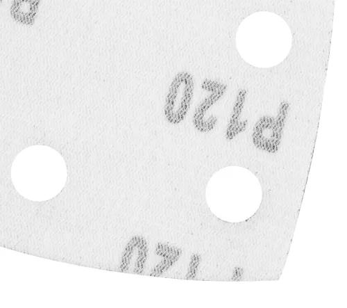 Graphite Csiszolópapír tépőzáras delta 102x152mm, P120, 11 lyukas, 5db