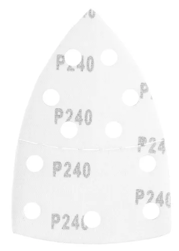 Graphite Csiszolópapír tépőzáras delta 102x152mm, P240, 11 lyukas, 5db