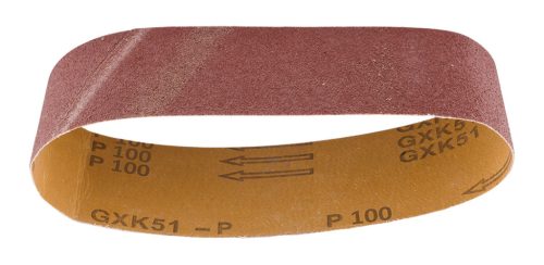 Graphite Csiszolószalag 75x533mm, P100, 3db